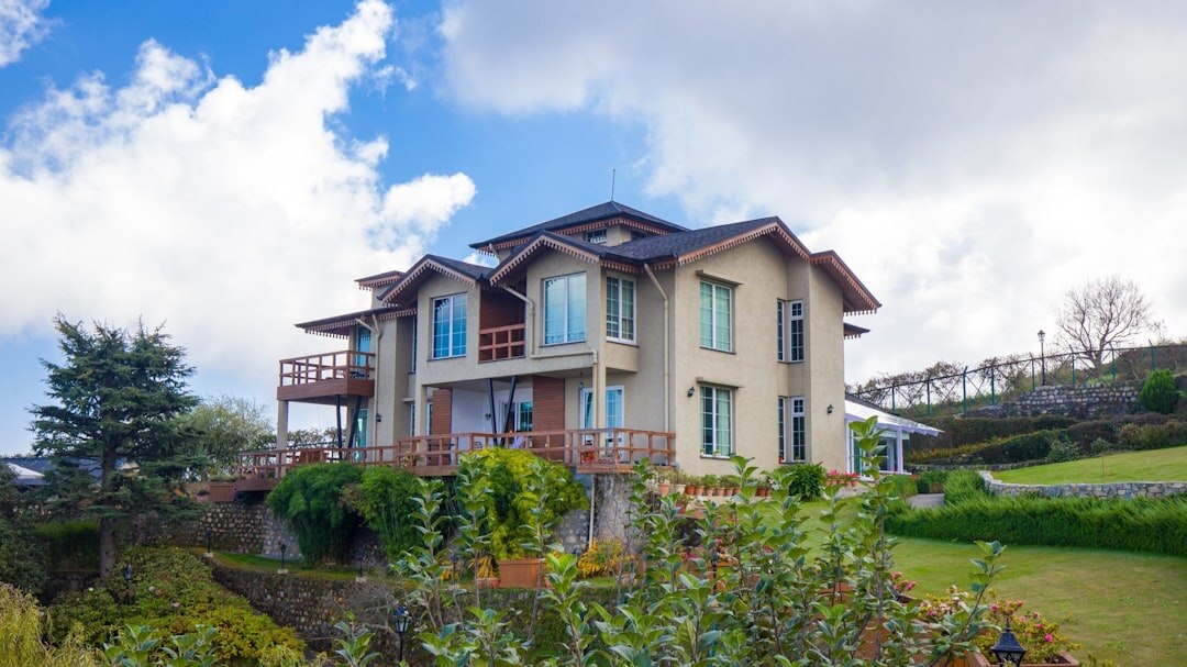 luxury villa in hills
