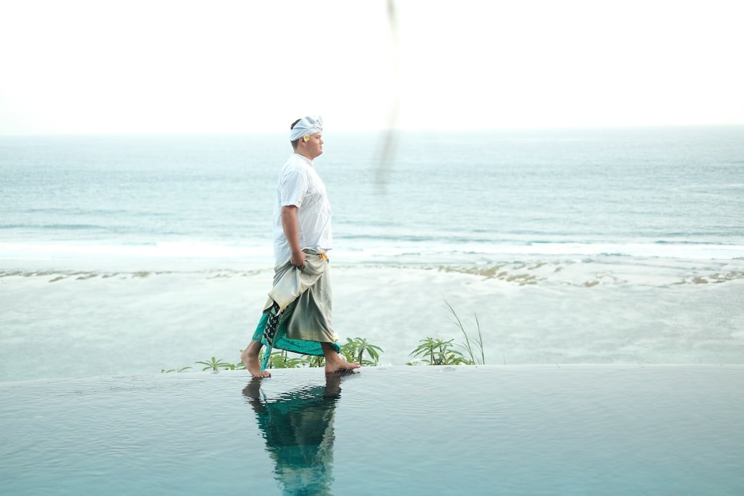 celebrity doing yoga in bali